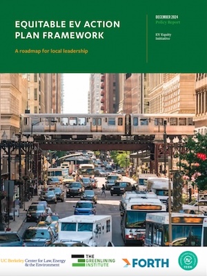 EV Action Framework report